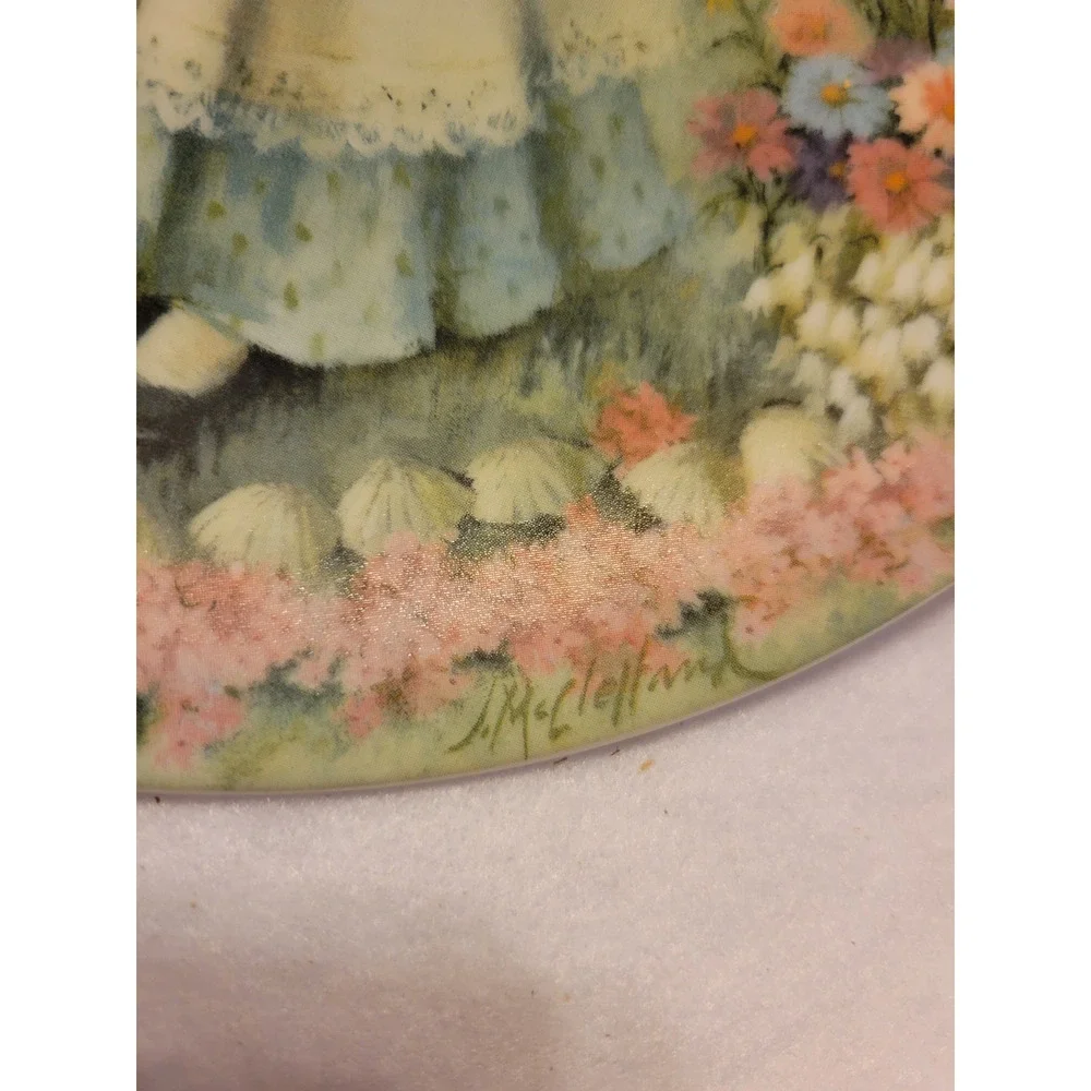 Vtg 1979 Reco Mary, Mary by John McClelland‎ Collectible Plate w/ COA #00218G